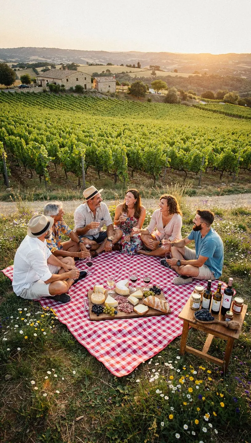 Maridajes de vino y comida en España.